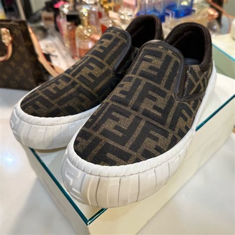 fendi slip on sneakers sale|fendi sneakers women on sale.